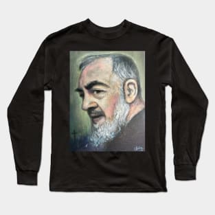 Padre Pio Long Sleeve T-Shirt